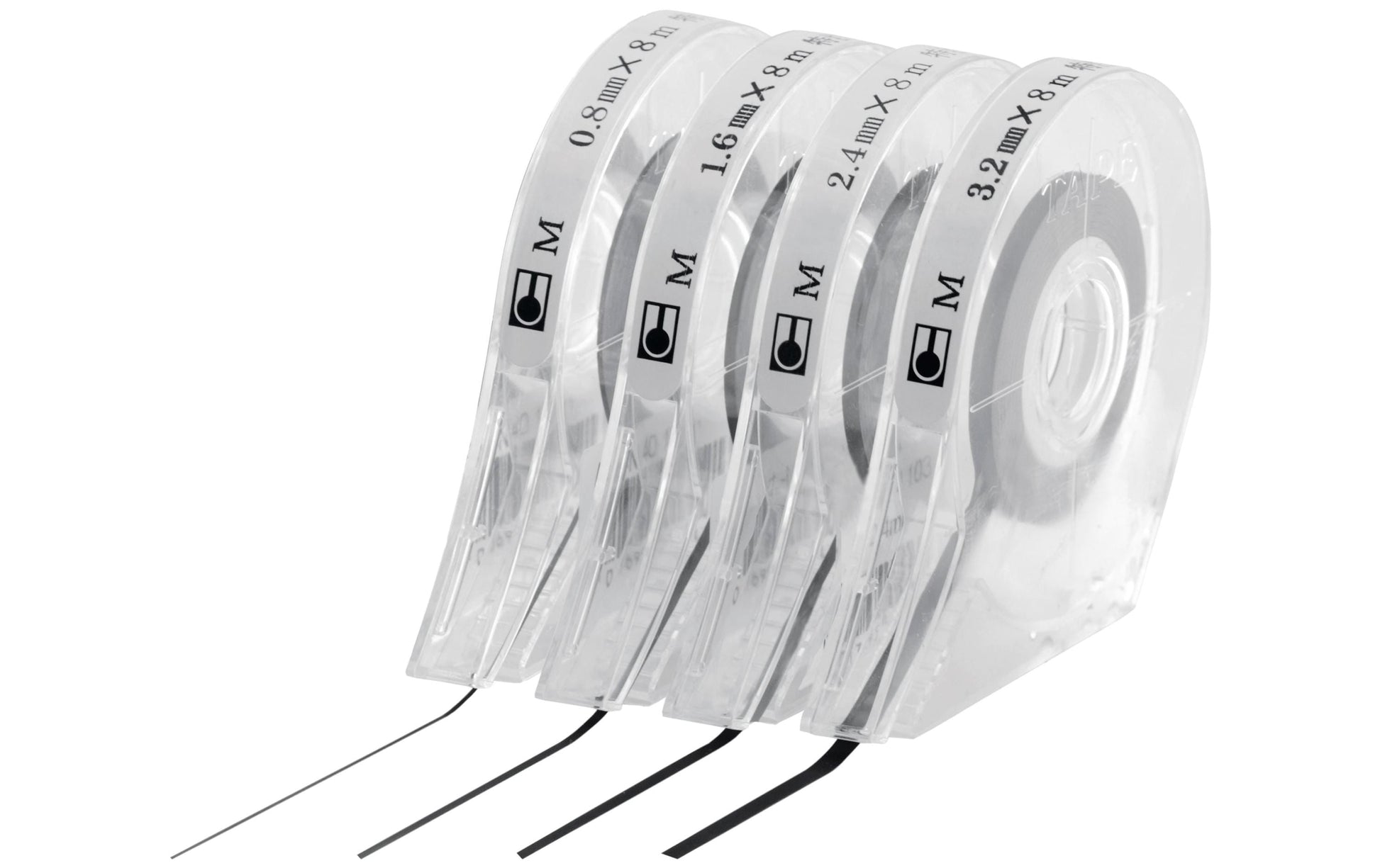 Magnetoplan Magnetband – permanent, Kunststoff, 0,8 mm × 8 m, schwarz