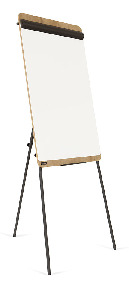 Rocada Flipchart – 69 × 195 cm, braun, Holz