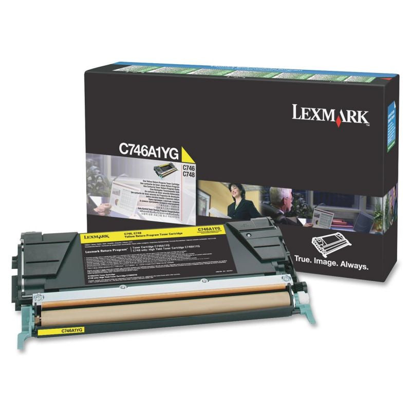 Lexmark Toner – gelb, 7000 Seiten