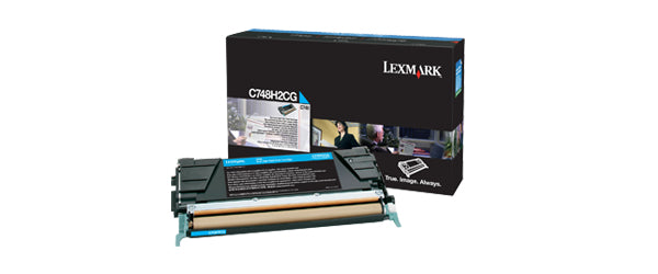Lexmark Toner – Cyan, 10000 Seiten – für C/X748