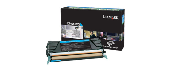 Lexmark Toner – cyan, 7000 Seiten