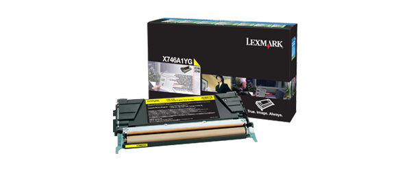 Lexmark Toner – gelb, 7000 Seiten