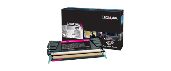 Lexmark Toner – Magenta, 7000 Seiten – für X746/X748