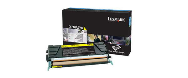 Lexmark Toner X746/X748 – Gelb, 7000 Seiten