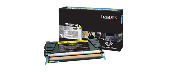 Lexmark Toner – gelb, 10000 Seiten
