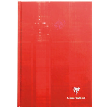 Clairefontaine Notizbuch A5, liniert, 192 Seiten, 90 g/m² – farbig sortiert