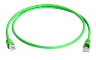 Telegärtner Patchkabel – Cat6a S/FTP, 20 m, grün, LSZH, RJ-45