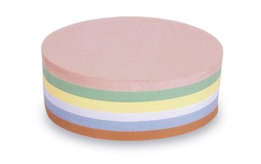Magnetoplan Moderationskarten Oval – 19 × 11 cm, 250 Blatt – sortiert