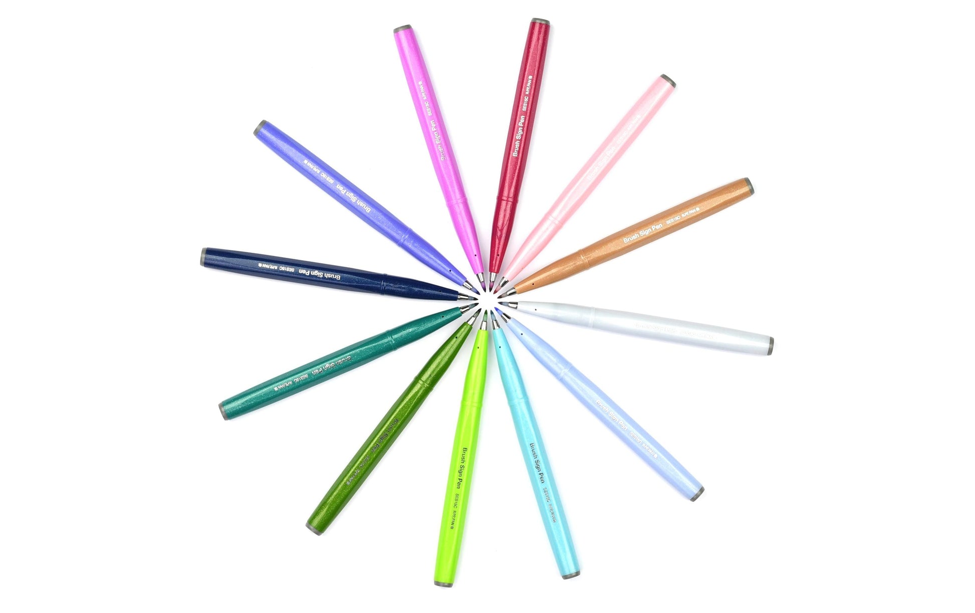Pentel Filzstifte Sign Pen Brush, 1 Stk.