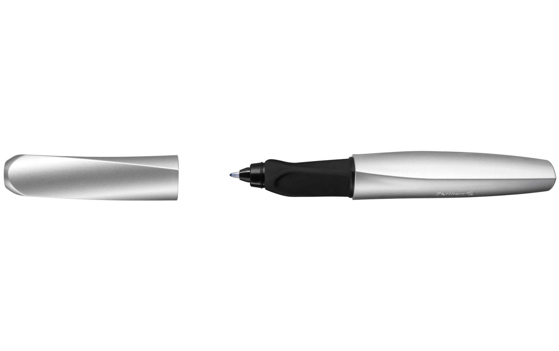 Pelikan Twist – Tintenroller mit Kappe, 0,4 mm, Blau, für Linkshänder