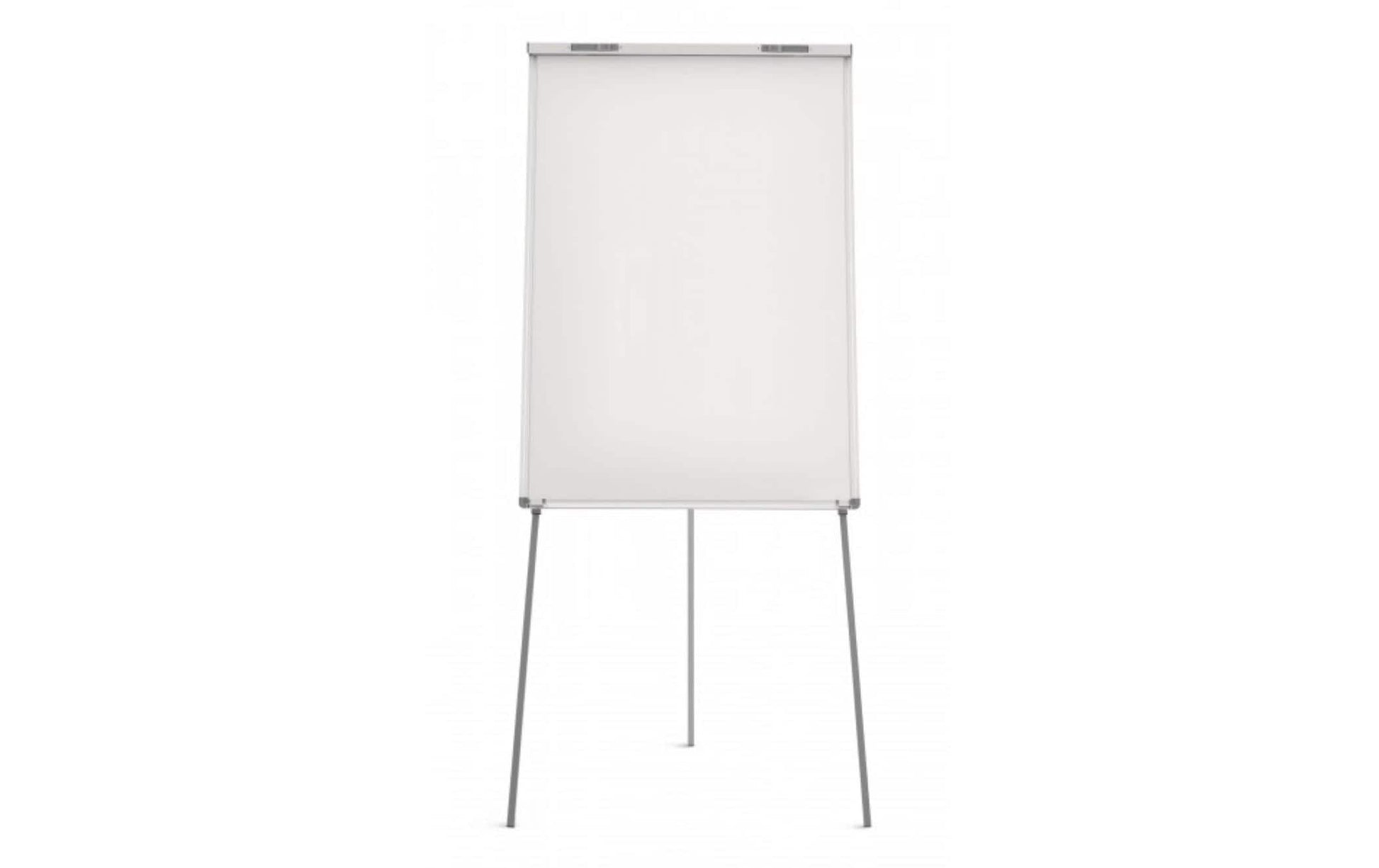 Magnetoplan Flipchart Junior SP – 66 × 95 cm, silber, Bi-Metall