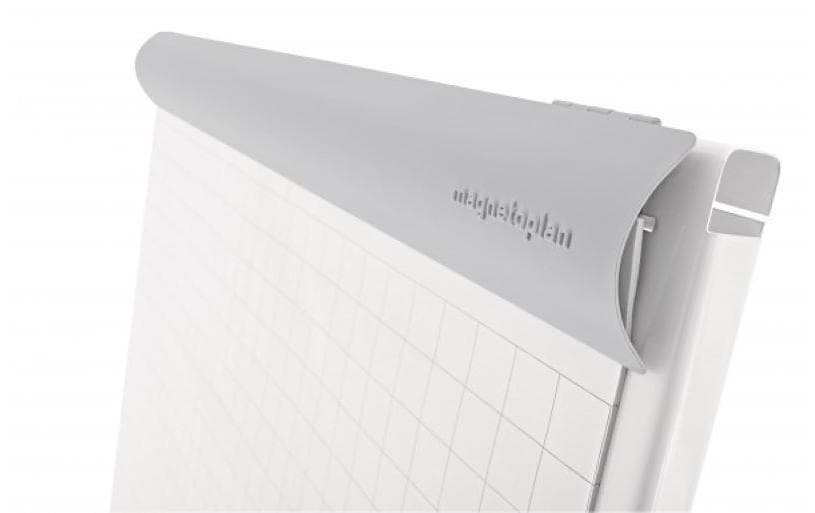 Magnetoplan Flipchart Junior Plus – 68 × 97 cm, Metall, Weiss