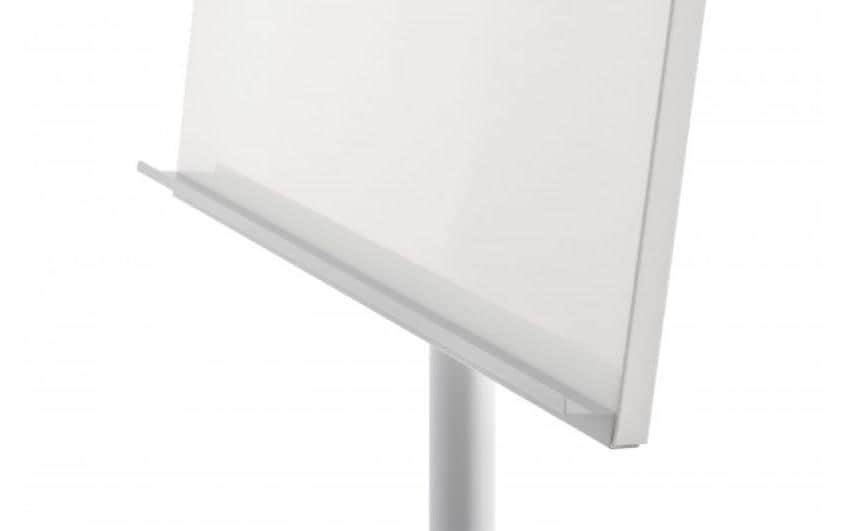 Magnetoplan Flipchart Junior Plus – 68 × 97 cm, Metall, Weiss