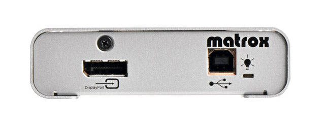 Matrox DualHead2Go Digital Edition Mini – Adapter, Mini-DP/Thunderbolt > 2× DVI, für Mac