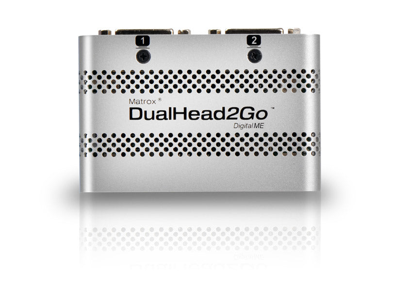 Matrox DualHead2Go Digital Edition Mini – Adapter, Mini-DP/Thunderbolt > 2× DVI, für Mac