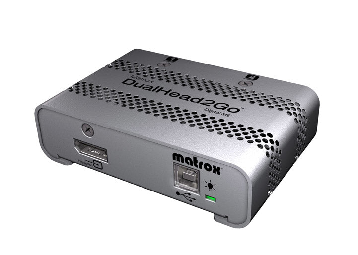 Matrox DualHead2Go Digital Edition Mini – Adapter, Mini-DP/Thunderbolt > 2× DVI, für Mac
