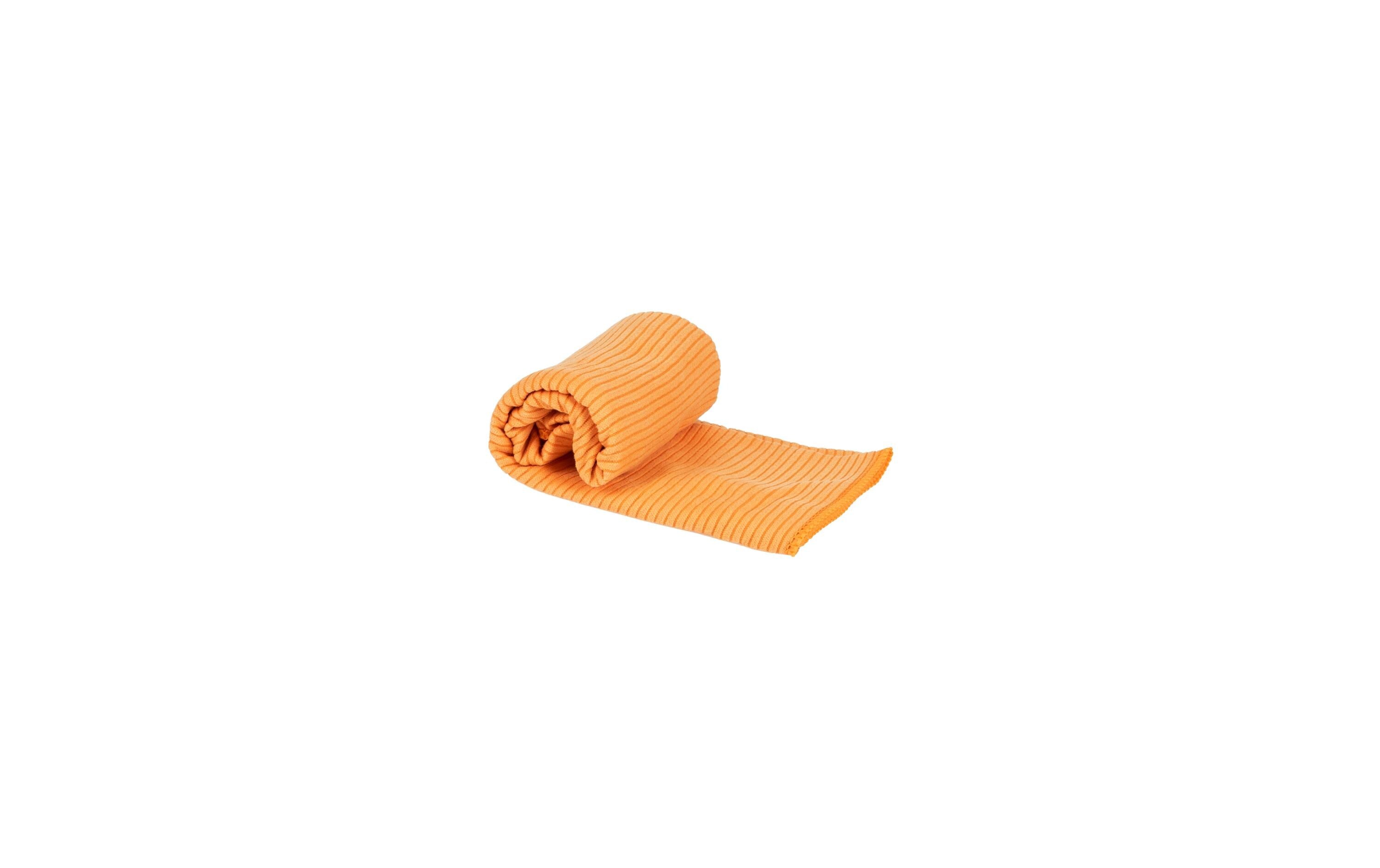 KOOR Handtuch Silva – 35×55 cm, Polyamid/Polyester, Orange