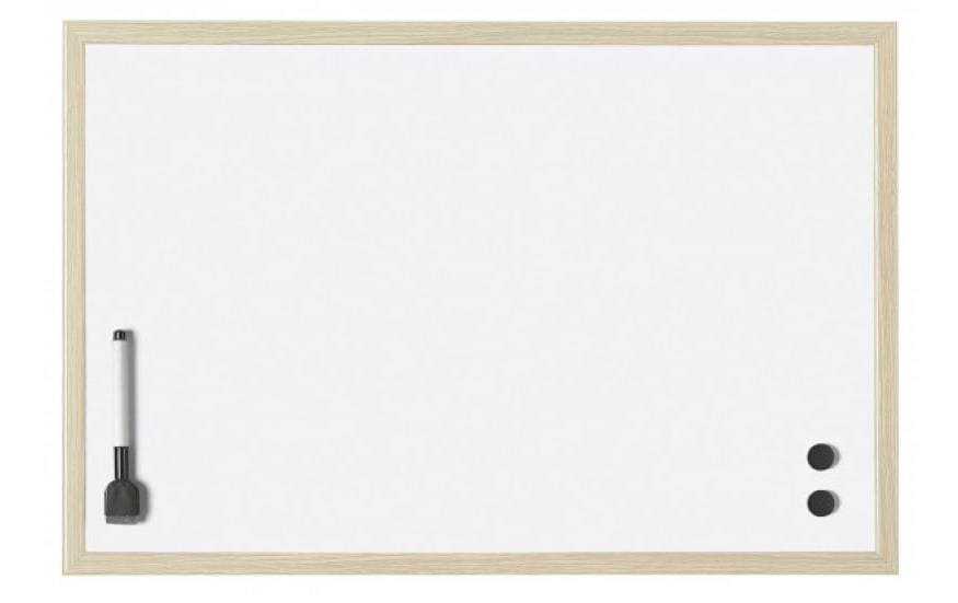 Magnetoplan 121926 Whiteboard – Stahl, magnetisch – 60 × 40 cm