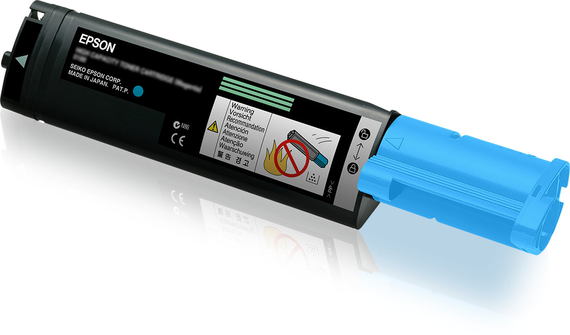Epson Toner – cyan, 4000 Seiten – für AcuLaser C1100/C1100N/CX11NF u. a.