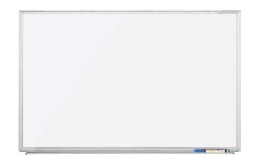 Magnetoplan Whiteboard – 300 × 120 cm, Aluminiumrahmen, Wandmontage, inkl. Stiftablage