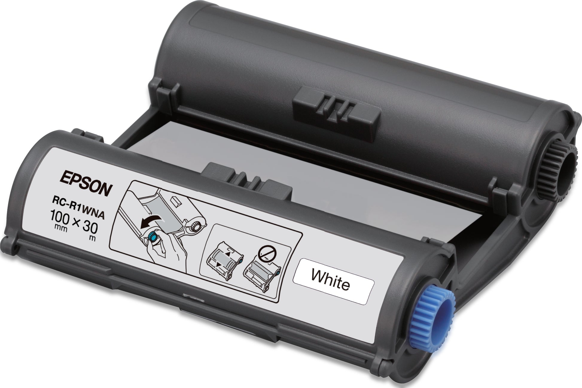 Epson Thermotransferband Weiss – 100 mm × 30 m – RC-R1WNA