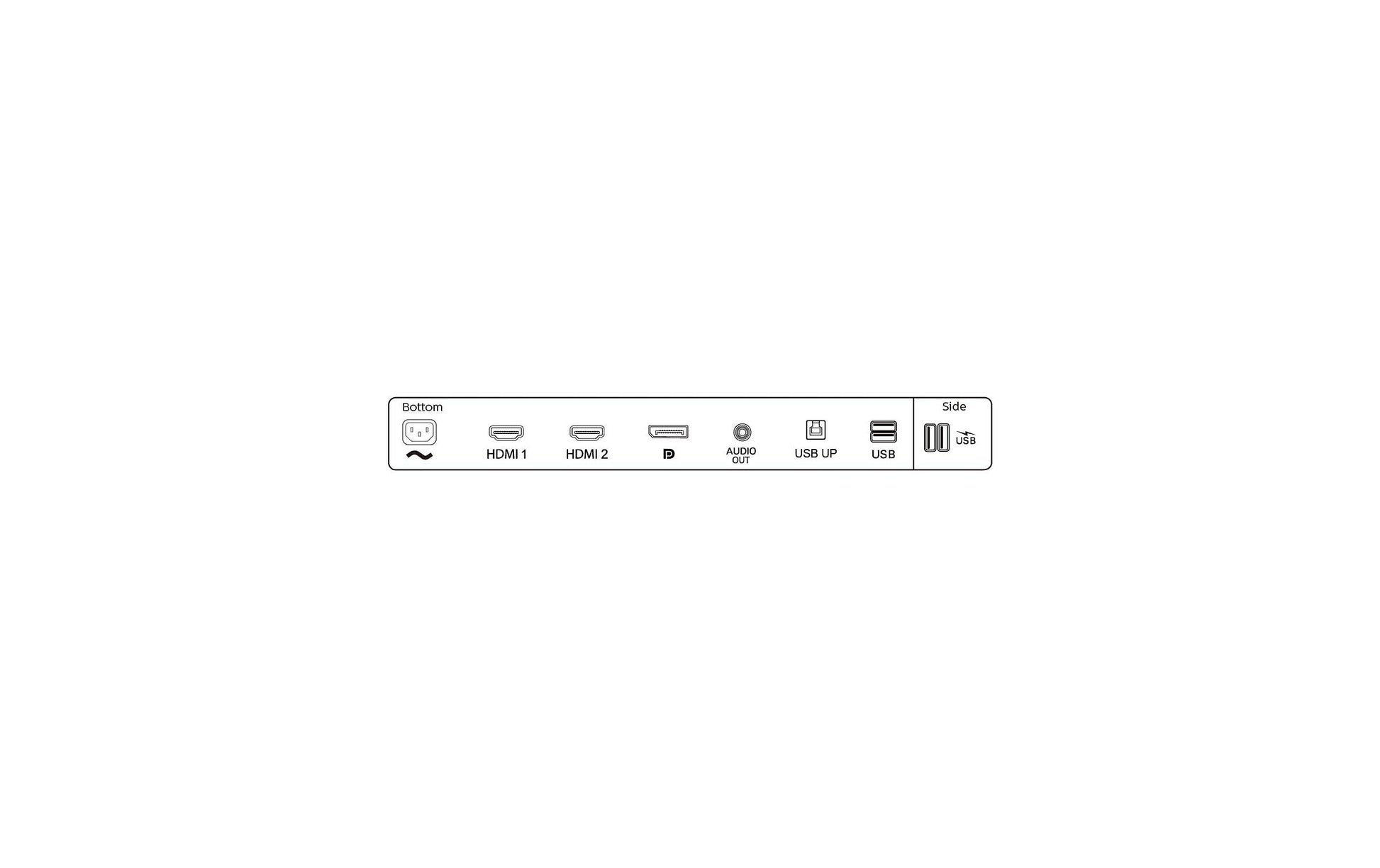 Philips 278B1/00 – Monitor, 27", 3840 × 2160 (UHD 4K), IPS, 60 Hz, 350 cd/m², VESA 100 × 100, Schwarz