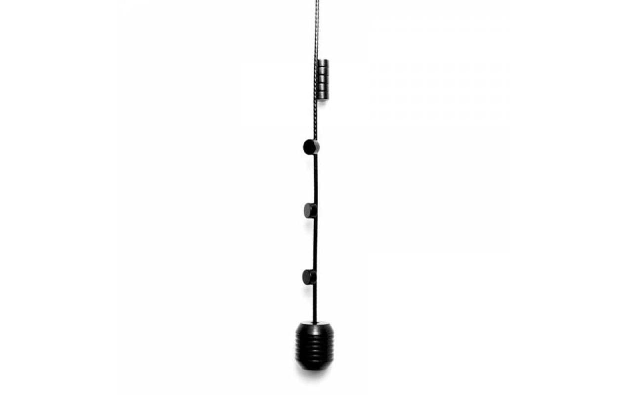 Trendform Fotoleine – 1,5 m – 8 Magnete – Metall & Neodym, Schwarz