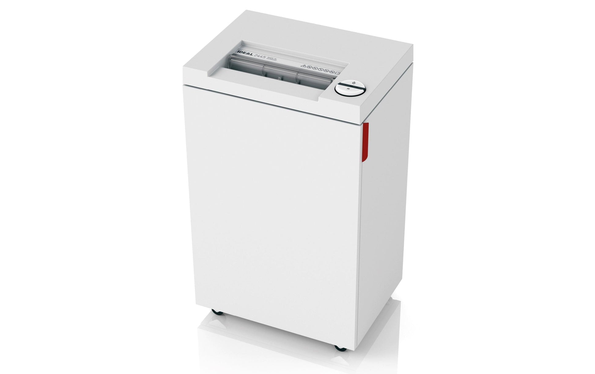 Ideal 2445/CC2 – Aktenvernichter, DIN P-5, Partikelschnitt 2 × 15 mm, 10 Blatt, 35 l, A4