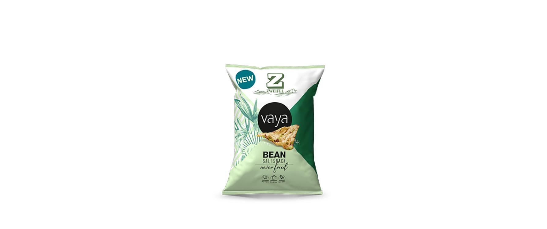 Zweifel Vaya Bean Chips – Salz, vegan, glutenfrei – 378 g