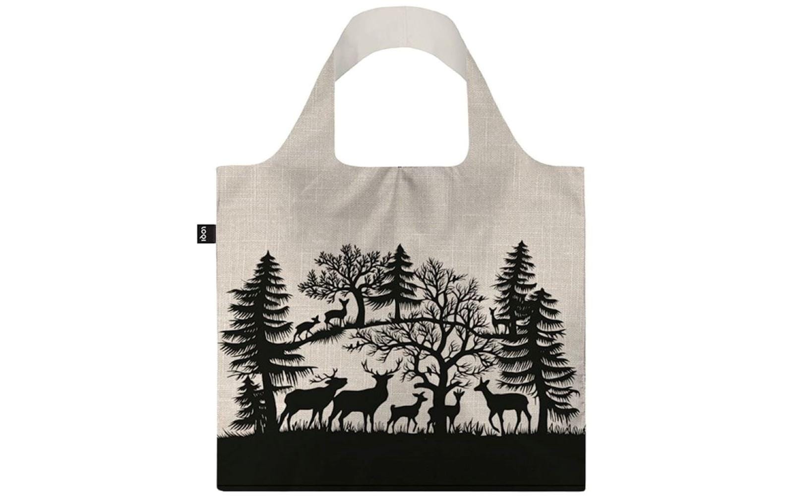 Trendform Stofftasche PES, Motiv Swiss Forest, 420×500 mm, 20 kg