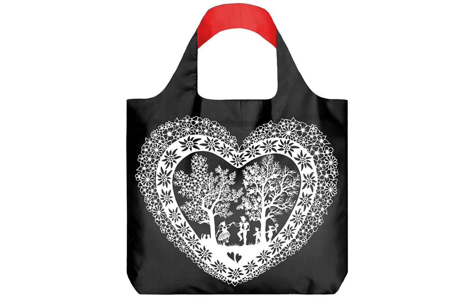 Trendform Stofftasche, Polyester, Motiv Swiss Romance, 420×500 mm