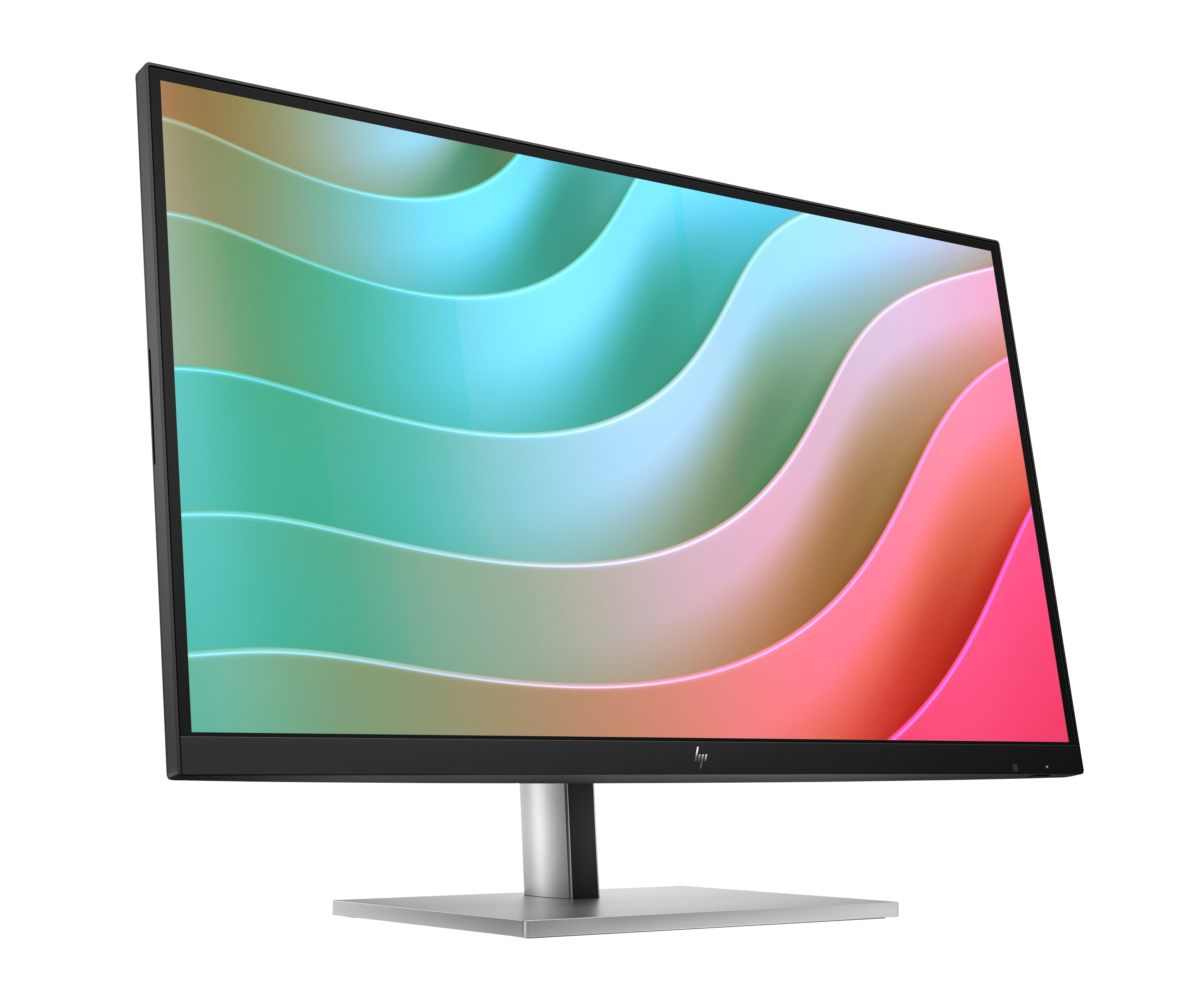 HP E27k G5 – Monitor, 27" 4K UHD (3840 × 2160), IPS, 60 Hz, 350 cd/m², USB-C, Lautsprecher, Schwarz/Silber