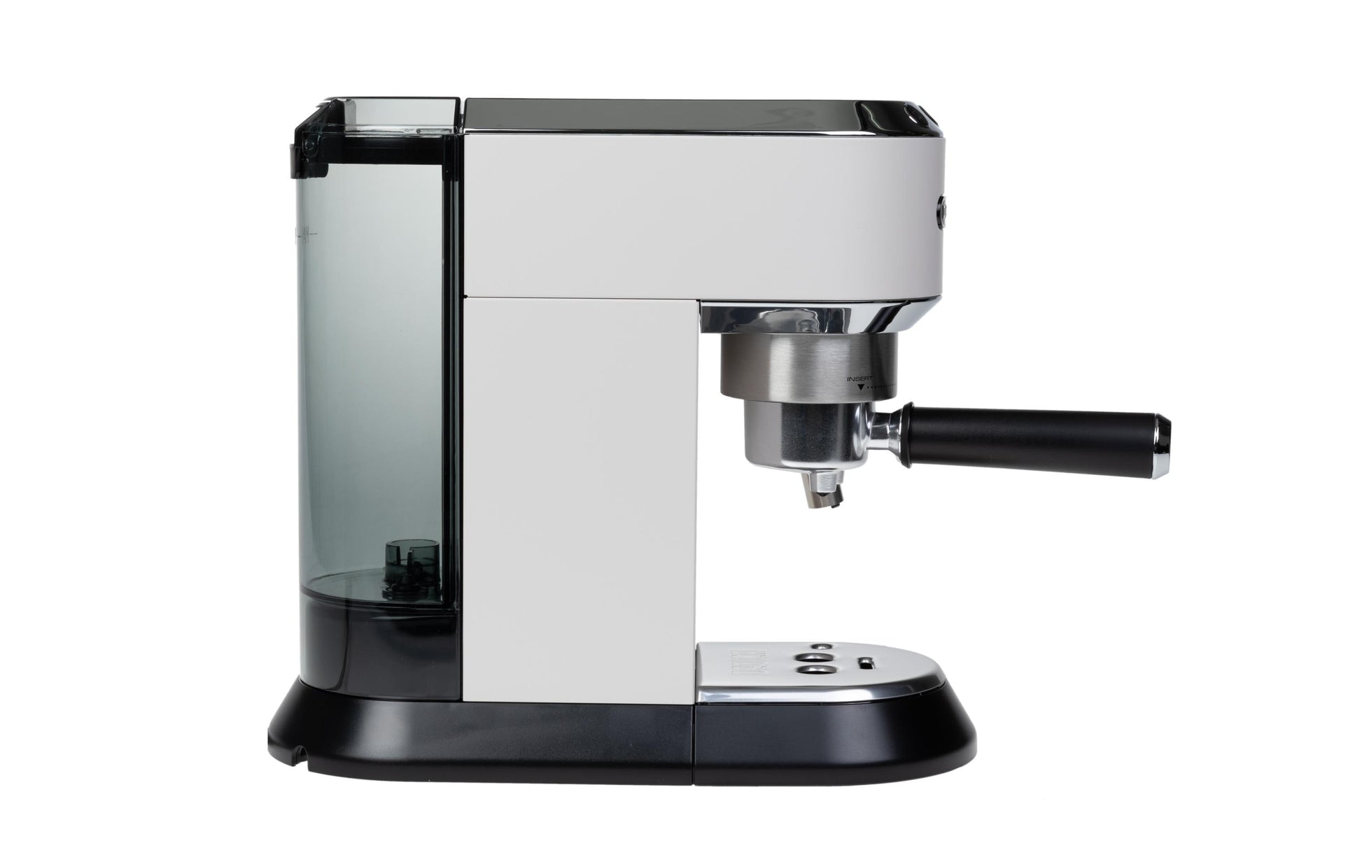 De’Longhi Dedica EC 685.W Siebträgermaschine – für E.S.E.-Pads, 15 bar, 1 l, Weiss