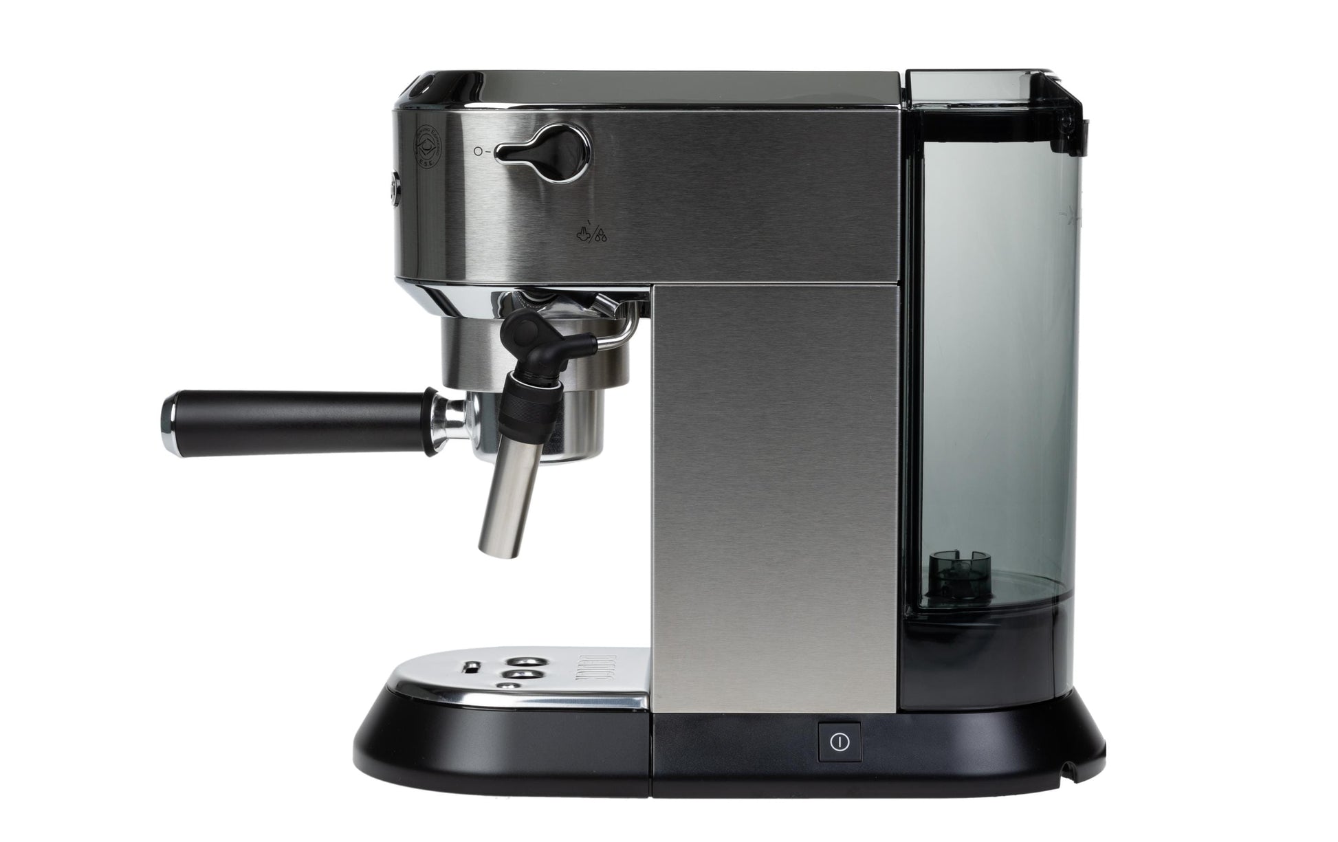 De’Longhi Dedica EC 685.M Siebträgermaschine – für E.S.E.-Pads, 15 bar, 1 l, Silber