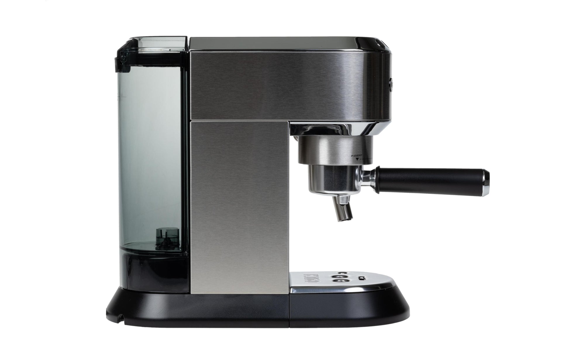 De’Longhi Dedica EC 685.M Siebträgermaschine – für E.S.E.-Pads, 15 bar, 1 l, Silber