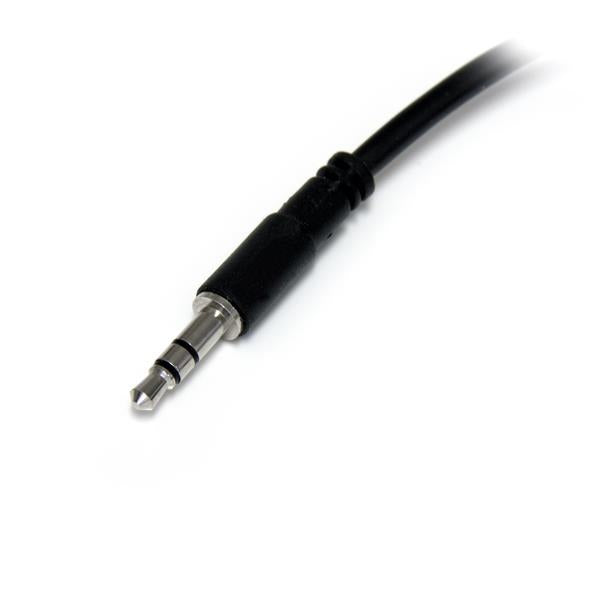 StarTech.com 3,5-mm-Splitterkabel – 3,5-mm-Klinkenstecker zu 2× 3,5-mm-Klinkenbuchsen – 0,2 m