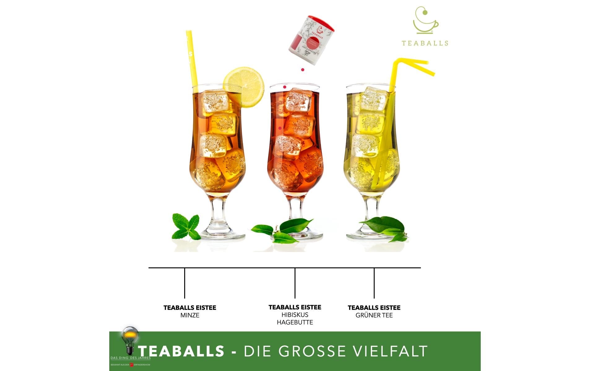 Teaballs Kräutertee Ingwer – Instant-Teaballs 140 Stück