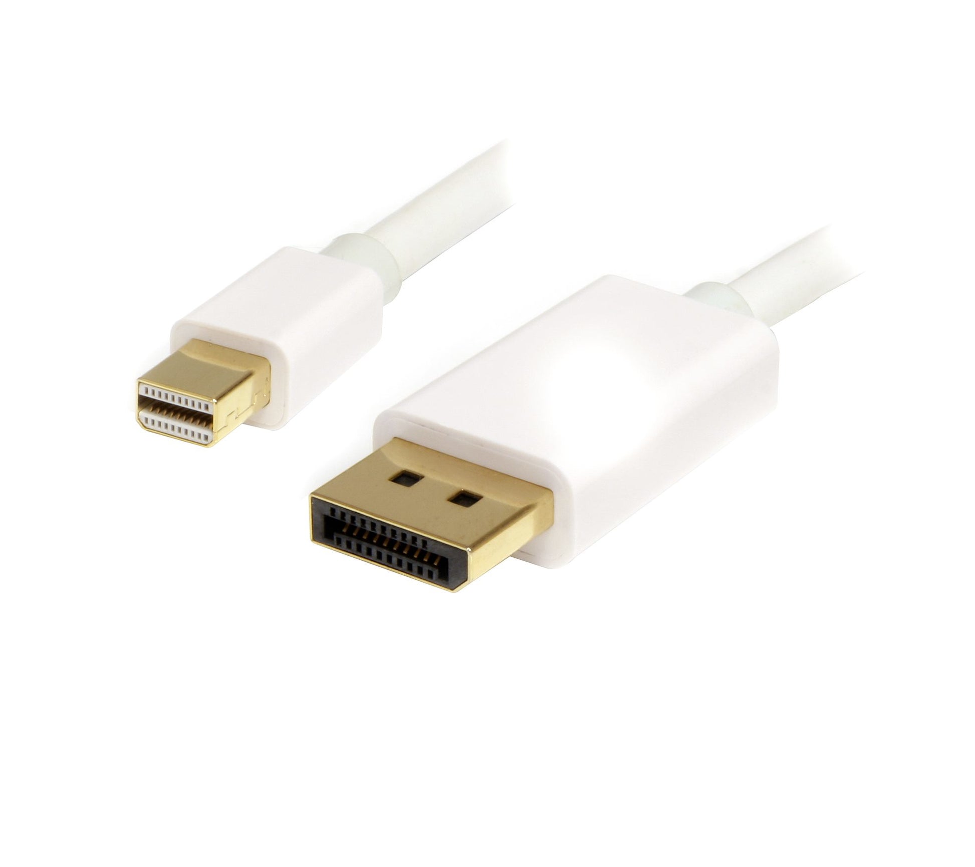 StarTech.com Mini-DisplayPort-auf-DisplayPort-Kabel DP 1.2 4K 60 Hz – 2 m – Weiss