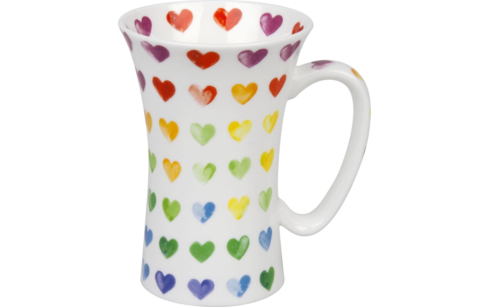 Könitz Porzellan Könitz Tasse – 630 ml, Ø 10,1 cm, Knochenporzellan, Weiss, spülmaschinenfest, mikrowellengeeignet