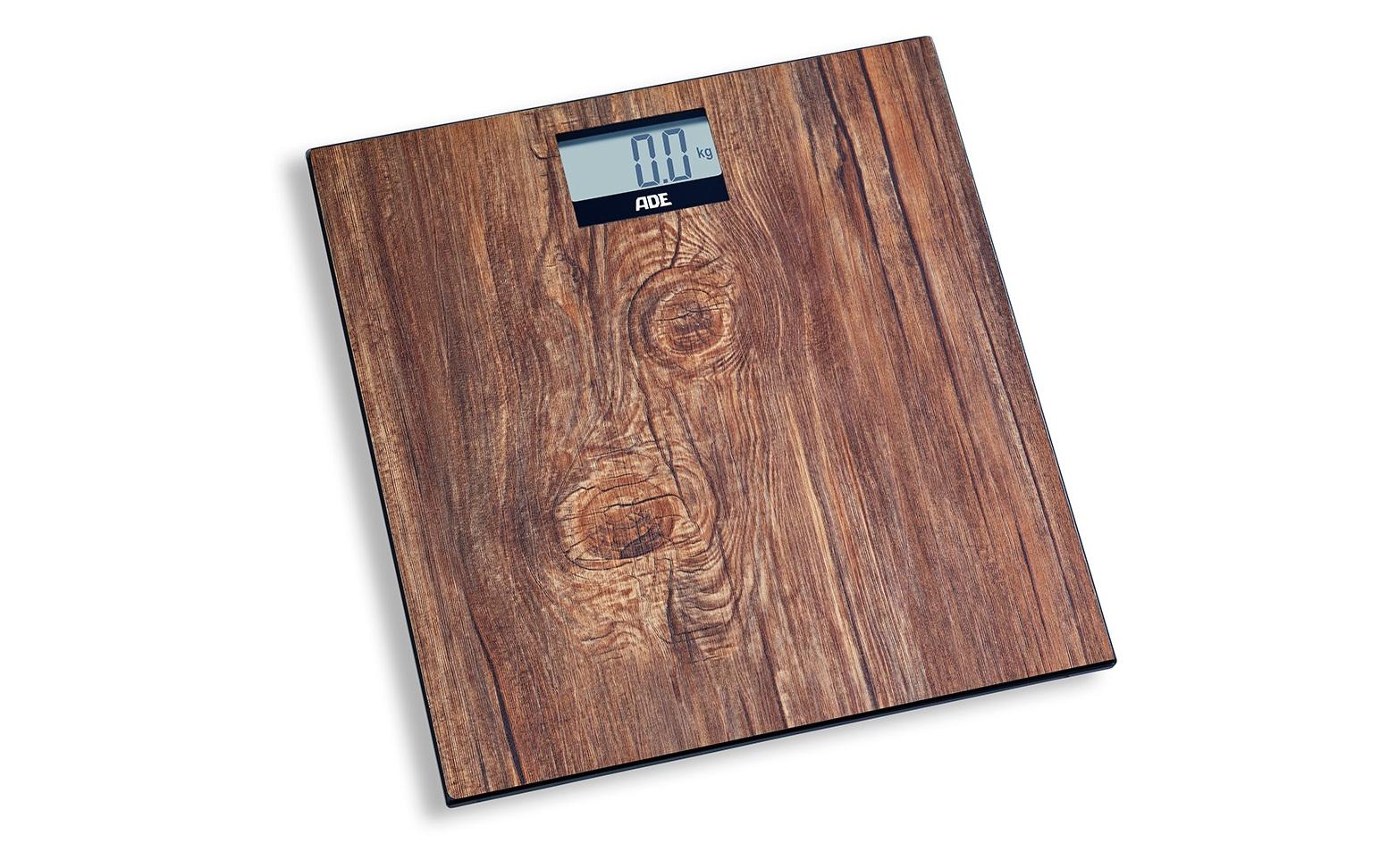 ADE Universalwaage Holly BE2004 – Tragkraft 180 kg, Teilung 100 g, Wiegefläche 30 × 30 cm, Batterie