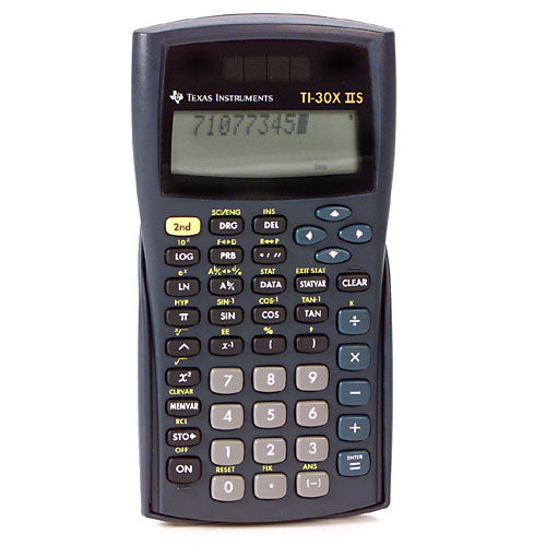 Texas Instruments Wissenschaftlicher Taschenrechner TI-30X IIS – 11-stellig – Blau