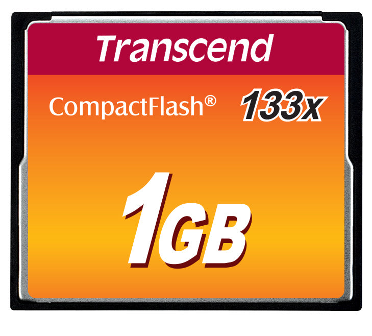 Transcend CompactFlash – 1 GB, 133X