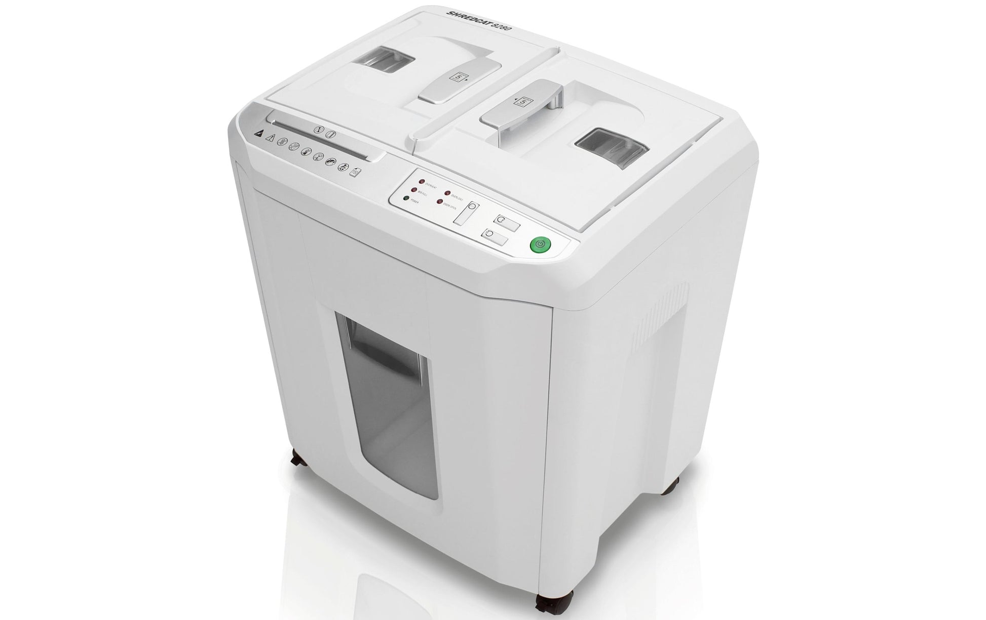 Ideal Shredcat 8280/CC – Aktenvernichter, DIN P-4, Partikelschnitt 4 × 10 mm, 6 Blatt, 30 l, A4