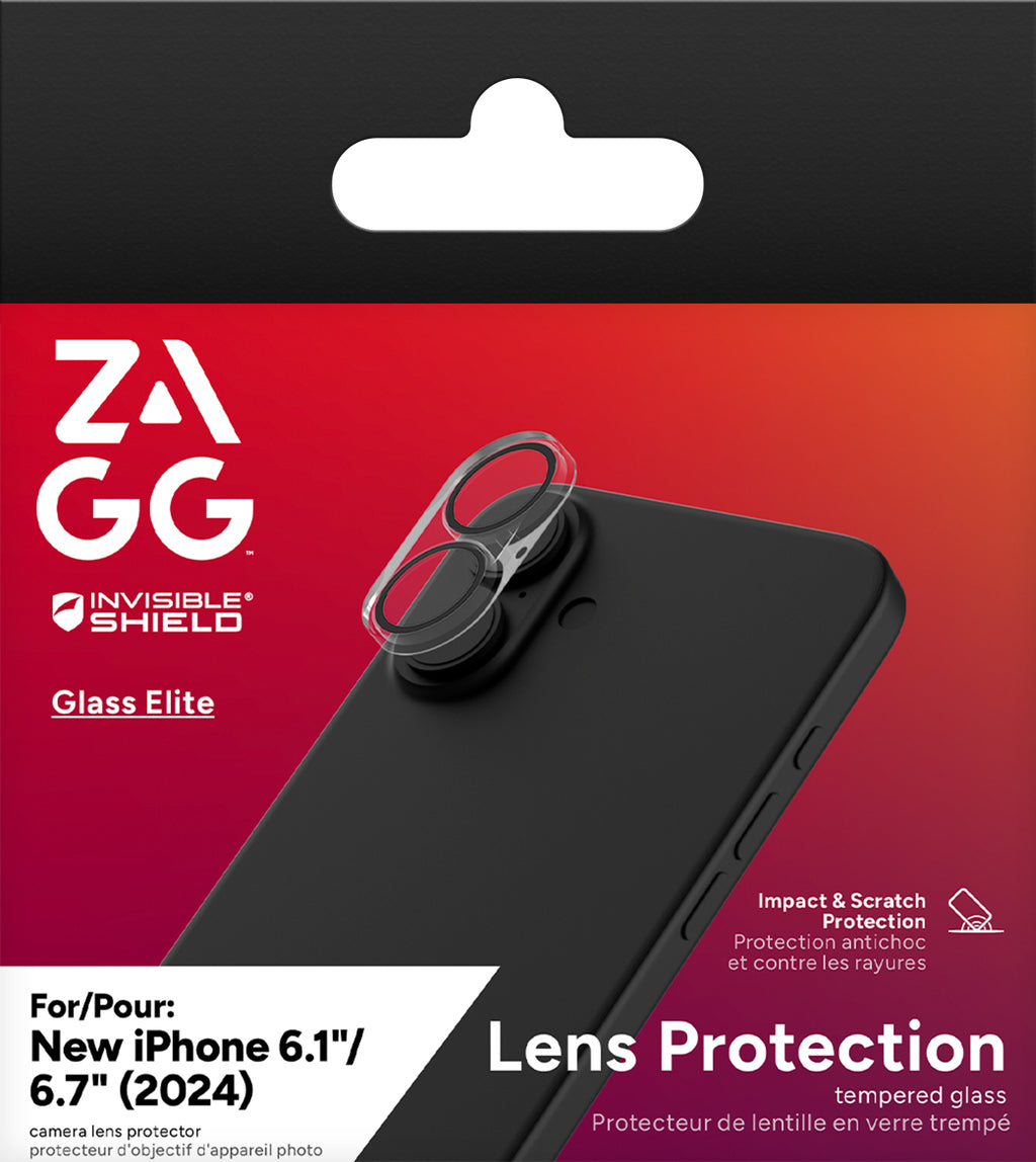 ZAGG Backcover Glass Elite AR (Kamera) – mit Kameraschutz
