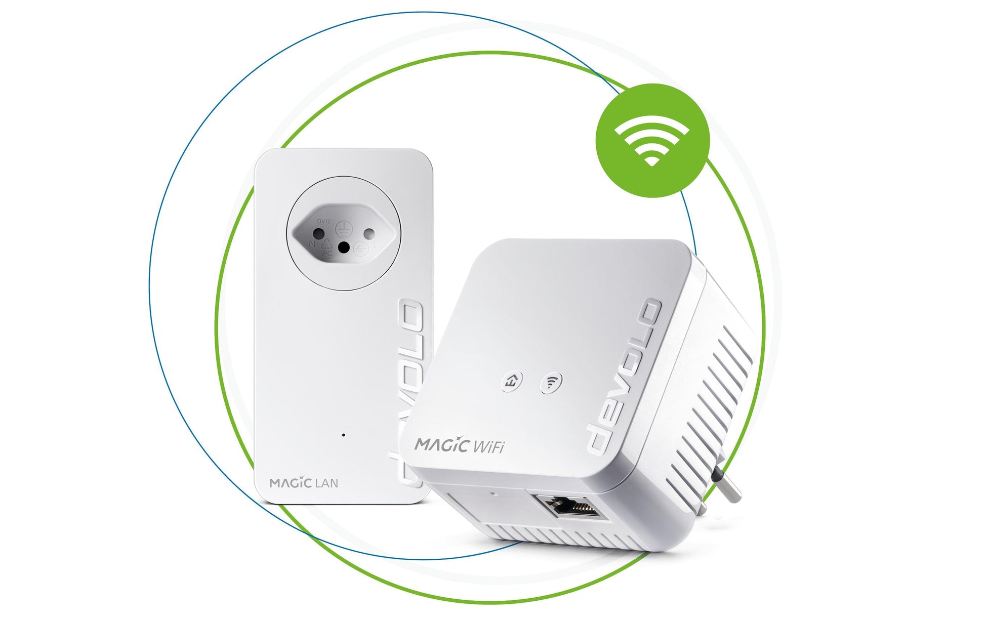Devolo Magic 1 WiFi mini – Access Point – Wi‑Fi 4 (2,4 GHz), 1,2 Gbit/s