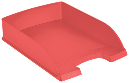 Leitz Recycle – Dokumentenablage 1 Schublade für A4, Kunststoff (recycelt), Rot, 255 × 357 × 70 mm