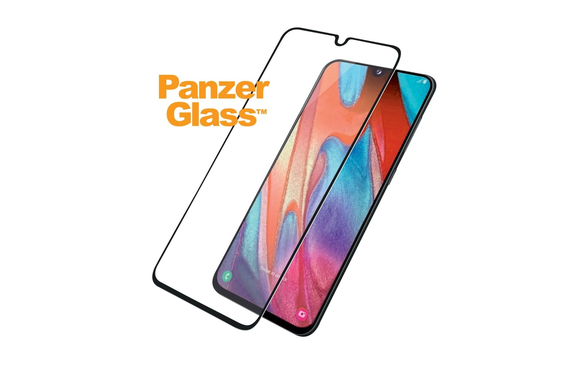 PanzerGlass Displayschutz (Panzerglas), Case Friendly – für Galaxy A41