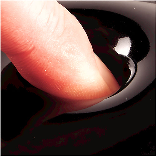 Fellowes Mausmatte mit Handgelenkauflage – Crystals – Gel, abwaschbar – 230×202×15 mm – schwarz