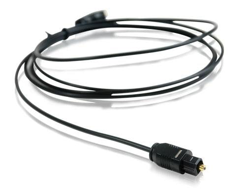 PureLink Toslink-Kabel (optisch) – Toslink Stecker zu Stecker – 10 m, vergoldete Stecker, Schwarz