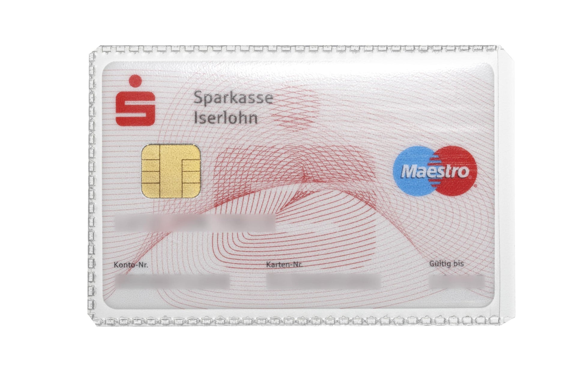 Durable Einsteckhülle – für Kreditkarten 54 × 86 mm – transparent – 10er-Pack